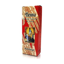 Radhe Shyam Henna Pasta para Tatuaje Temporal Natural a Base de Plantas