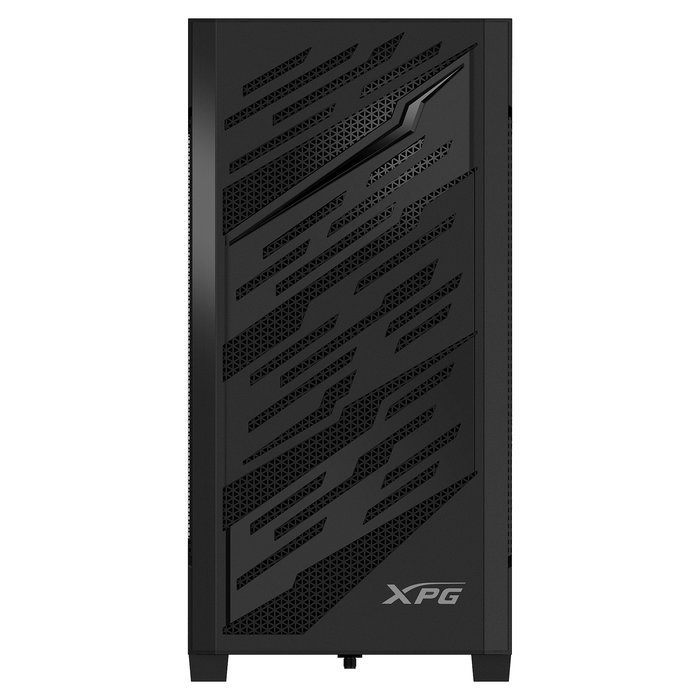 ADATA XPG STARKER AIR BTF Torre Midi PC Gaming E-ATX Negra con ARGB y USB Tipo C, Factor de Forma ATX/micro-ATX/Mini-ITX, Ventana de Vidrio Templado