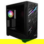 XPG Starker Air BTF E-ATX Midi Tower schwarz ARGB USB C - Caja de PC con Vidrio Templado y Iluminación RGB