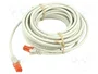 GOOBAY Patch Cord Cat 6 U/UTP 10m Gris
