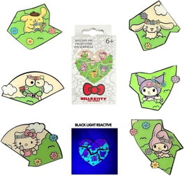 Funko Sanrio by Loungefly Chapas esmaltadas Blind Box Hello Kitty & Friends Flower Crown Puzzle Expositor (12)