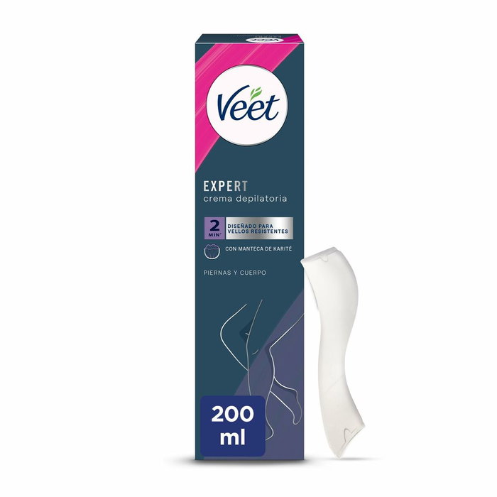Veet Expert Piernas y Cuerpo Crema Depilatoria 200 ml