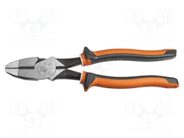 Klein Tools Alicates de corte diagonal con aislamiento 242 mm