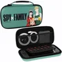 Konix Funda Protectora y Transporte para Nintendo Switch 2 - Spy x Family Diseño Familia Forger Verde - KON3328170003070