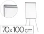 Q-connect Pizarra blanca con trípode y brazos extensibles 90x70x195cm
