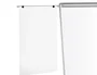 Q-connect Pizarra blanca con trípode y brazos extensibles 90x70x195cm