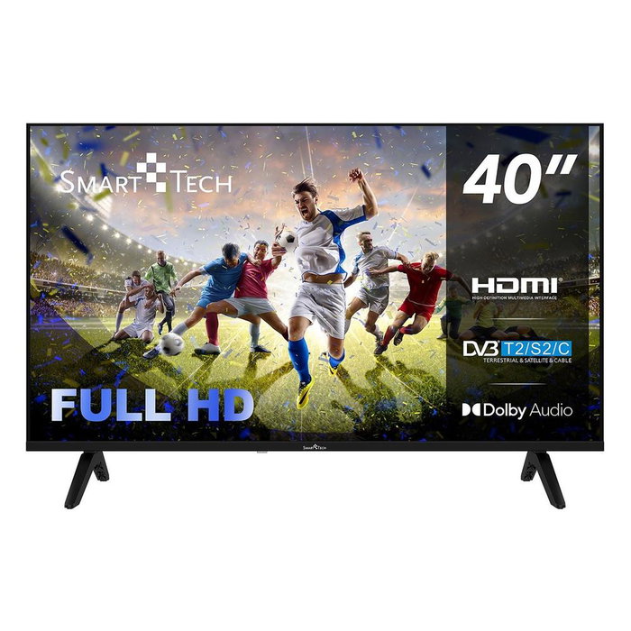 Smart Tech Televisor Smart TV 40 Pulgadas Full HD DLED 40FH01K, Sintonizador Digital DVB-C/S/T, 3 HDMI, 2 USB Smart Tech Televisor Smart TV 40 Pulgadas Full HD DLED 40FH01K, Sintonizador Digital DVB-C/S/T, 3 HDMI, 2 USB