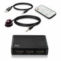 Ewent EW3730 Switch HDMI 4K 3x1 con Mando a Distancia