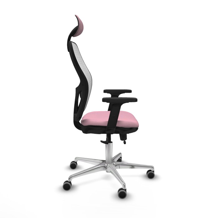 PIQUERAS Y CRESPO Silla de oficina Jorquera Rosa y Blanca PIQUERAS Y CRESPO Silla de oficina Jorquera Rosa y Blanca