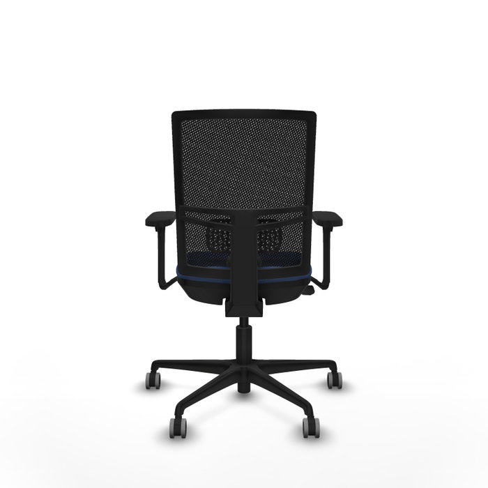 PIQUERAS Y CRESPO Silla de oficina Yunquera con mecanismo Sincro/Traslack, Azul marino y Negro PIQUERAS Y CRESPO Silla de oficina Yunquera con mecanismo Sincro/Traslack, Azul marino y Negro