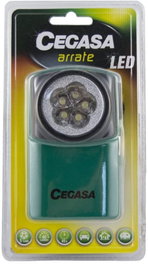 CEGASA Linterna Arrate 5 LEDs en Blíster