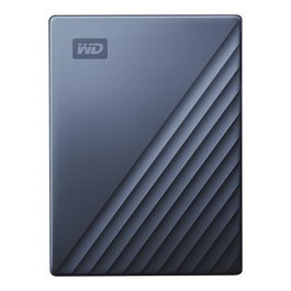 Western Digital WD Disco Duro Externo Portátil My Passport Ultra WDBFTM0050BBL 5TB USB-C Azul