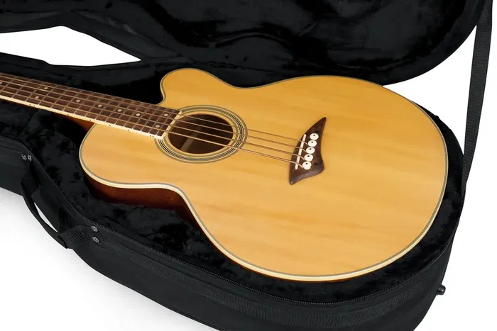 Gator Estuche ligero para bajo acústico - Negro Gator Estuche ligero para bajo acústico - Negro