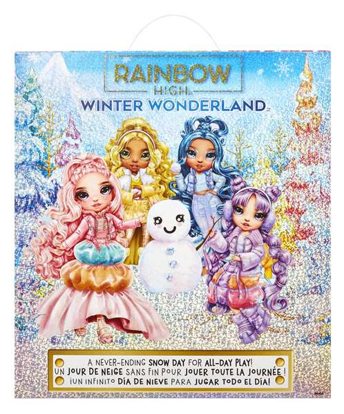 Rainbow High Winter Wonderland Muñeca Rosa