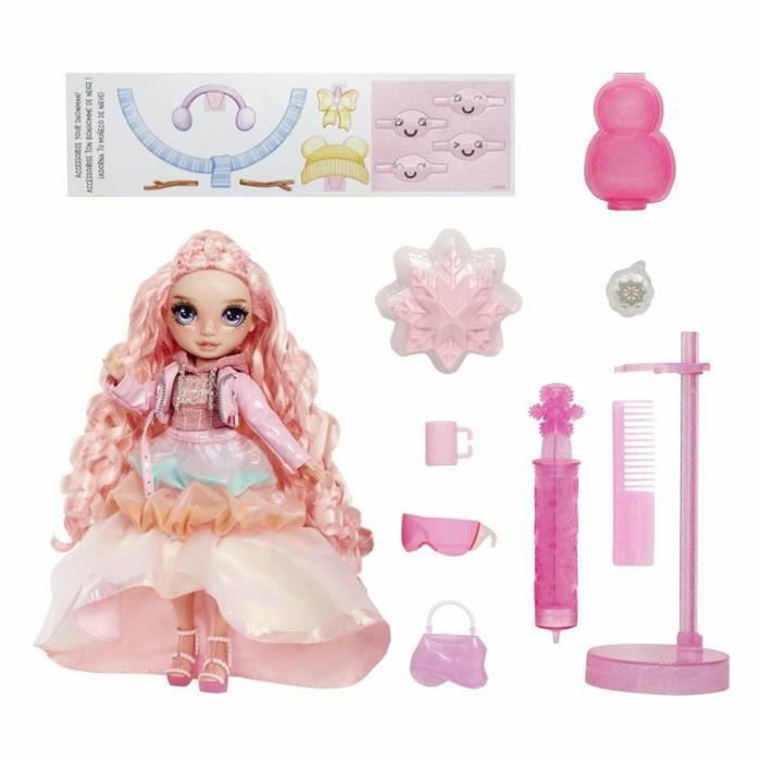 Rainbow High Winter Wonderland Muñeca Rosa