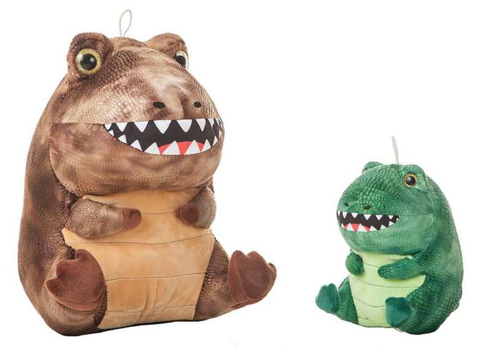 Creaciones Llopis Peluche Dragón Verde/Marrón 35 cm