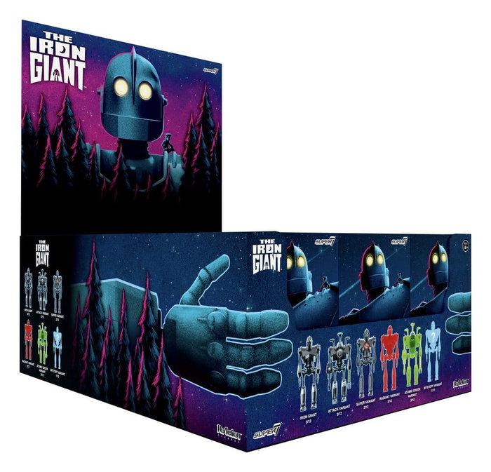 Super7 El gigante de hierro Figuras Wave 01 Blind Box Display (12) Super7 El gigante de hierro Figuras Wave 01 Blind Box Display (12)