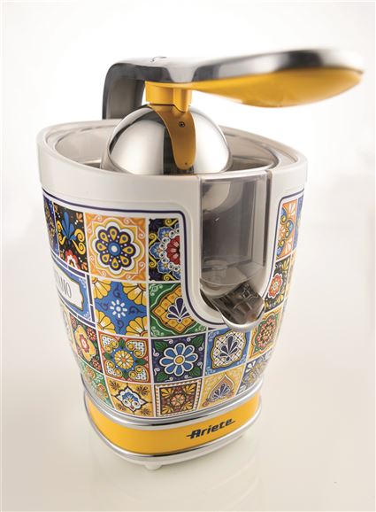 Ariete 413 POSITANO Exprimidor Retro Metal con 2 Conos Ariete 413 POSITANO Exprimidor Retro Metal con 2 Conos