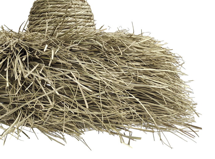 DKD Home Decor Lámpara de Techo de Fibras Naturales 64x64x34 cm DKD Home Decor Lámpara de Techo de Fibras Naturales 64x64x34 cm