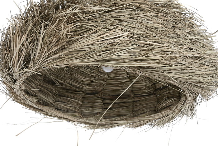 DKD Home Decor Lámpara de Techo de Fibras Naturales 64x64x34 cm DKD Home Decor Lámpara de Techo de Fibras Naturales 64x64x34 cm