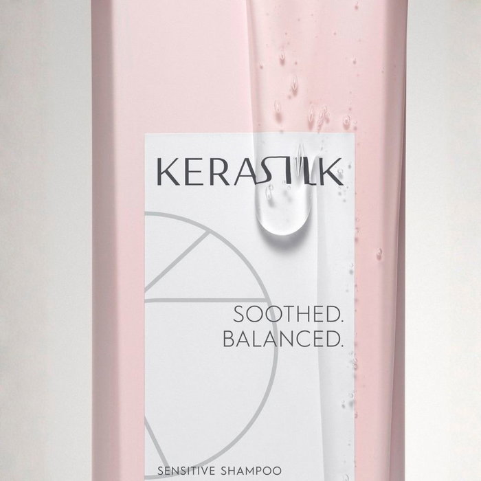 Kerasilk Champú Sensitive con Seda Biomimética y Alantoína 250 ml para Cuero Cabelludo Delicado Kerasilk Champú Sensitive con Seda Biomimética y Alantoína 250 ml para Cuero Cabelludo Delicado