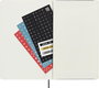 Agenda 18 Meses 2024-2025 Semanal L (13 X 21 Cm) Negra Tapa Blanda Moleskine DSB18WN3Y25