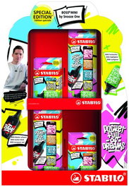 STABILO BOSS MINI 07 Subrayador con diseños grafiti