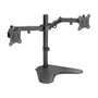 LogiLink Soporte Dual para Monitores de 17-32 pulgadas en Acero