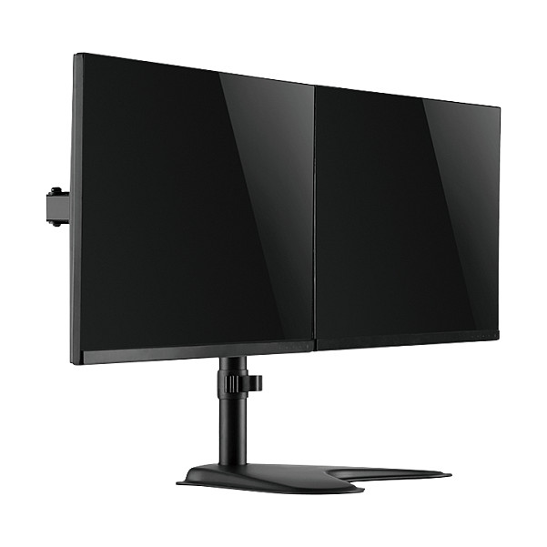LogiLink Soporte Dual para Monitores de 17-32 pulgadas en Acero