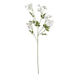 Flor Cerezo Blanco Poliéster-Polietileno 88 cm (Set de 30)