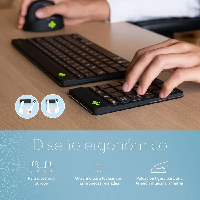 R-go tools Numpad Break Negro