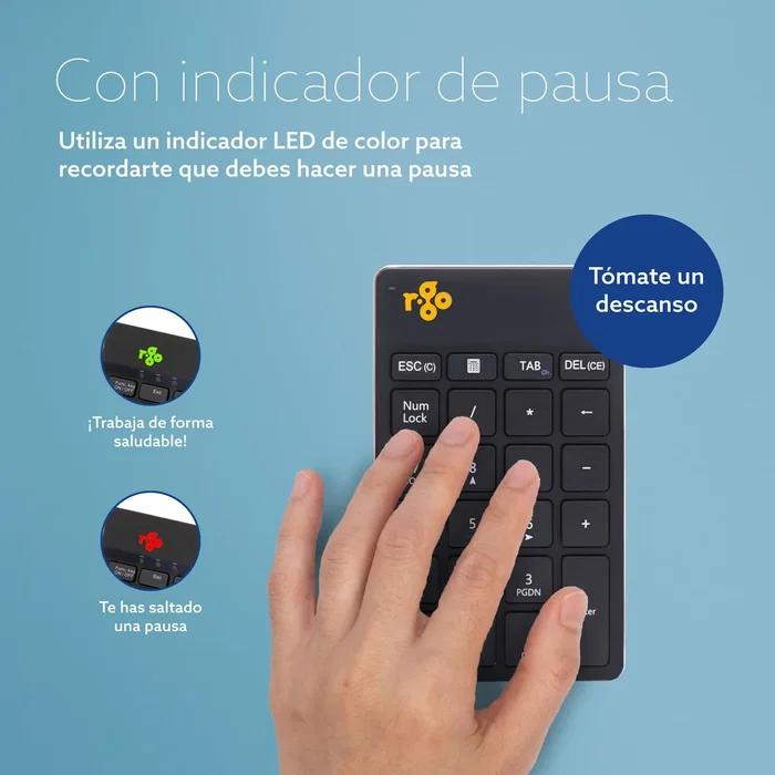 R-go tools Numpad Break Negro
