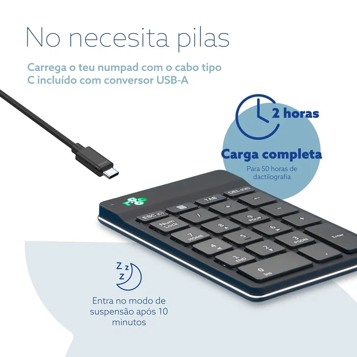 R-go tools Numpad Break Negro