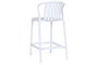 DKD Home Decor Taburete Urban Blanco 49 x 92 x 50 cm (4 Unidades)