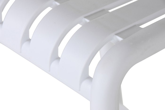DKD Home Decor Taburete Urban Blanco 49 x 92 x 50 cm (4 Unidades)