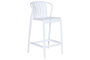 DKD Home Decor Taburete Urban Blanco 49 x 92 x 50 cm (4 Unidades)