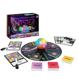 Dujardin DUJ3701656100171 Hitster Bingo Juego de Mesa Revive 100 Años de Éxitos Musicales
