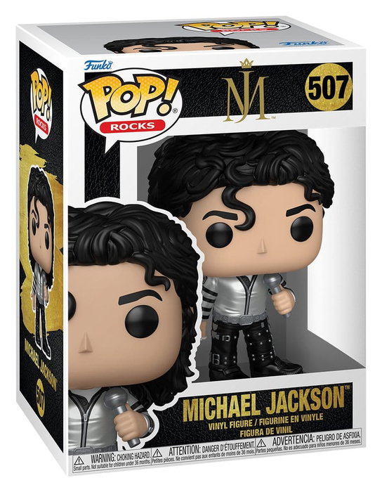 Funko Figura POP! Michael Jackson Bad Tour Metallic