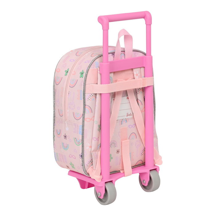 Barbie Mochila Escolar con Ruedas Sweet Rosa