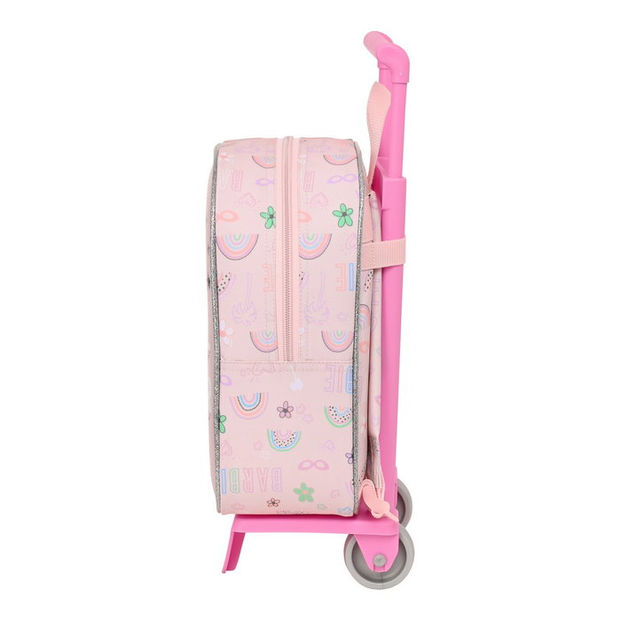 Barbie Mochila Escolar con Ruedas Sweet Rosa
