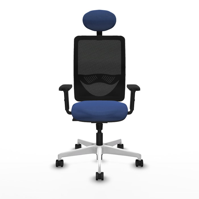 PIQUERAS Y CRESPO Silla de oficina Zulema con mecanismo Sincro, Azul marino y Negro PIQUERAS Y CRESPO Silla de oficina Zulema con mecanismo Sincro, Azul marino y Negro