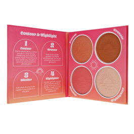 Sunkissed Radiant Lustre Face Palette - 4 Shades