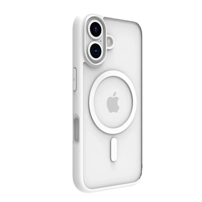 Dbramante1928 Carcasa Trasera Plástico Blanco Compatible con Magsafe para Apple iPhone 16