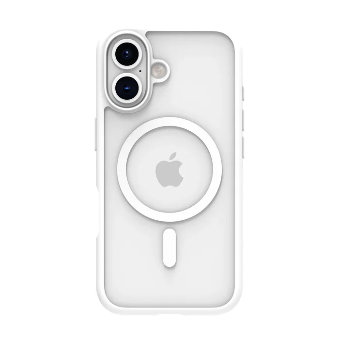 Dbramante1928 Carcasa Trasera Plástico Blanco Compatible con Magsafe para Apple iPhone 16