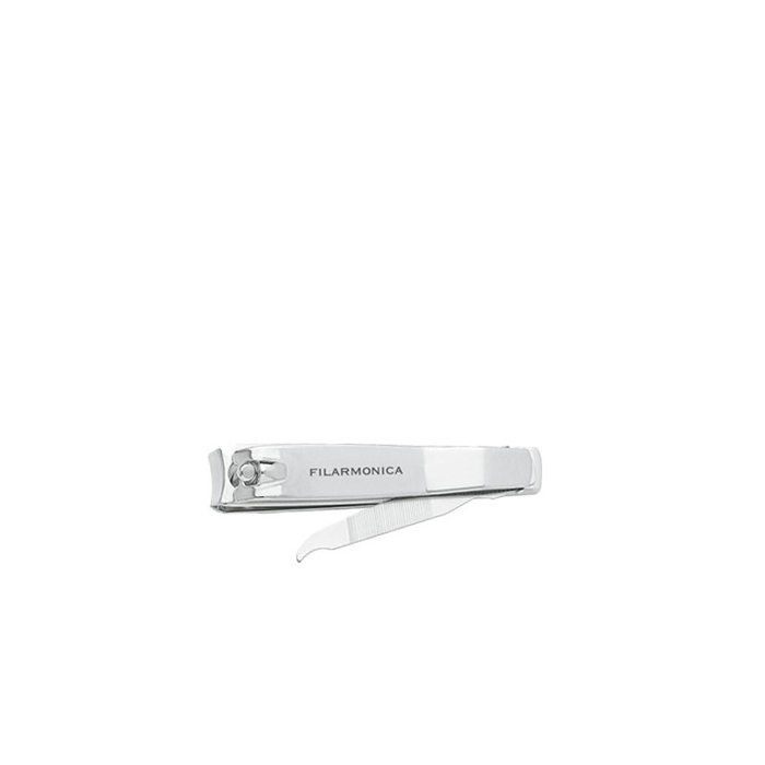 Filarmónica Cortauñas con Lima 8 cm Acero Carbono Filarmónica Cortauñas con Lima 8 cm Acero Carbono