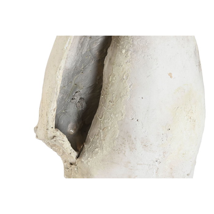 DKD Home Decor Decoración de Madera y Resina con Soporte, Beige DKD Home Decor Decoración de Madera y Resina con Soporte, Beige