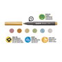 Carioca Metallic Punta Maxi 6 mm Colores Surtidos Caja de 6 unidades