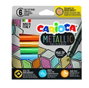 Carioca Metallic Punta Maxi 6 mm Colores Surtidos Caja de 6 unidades