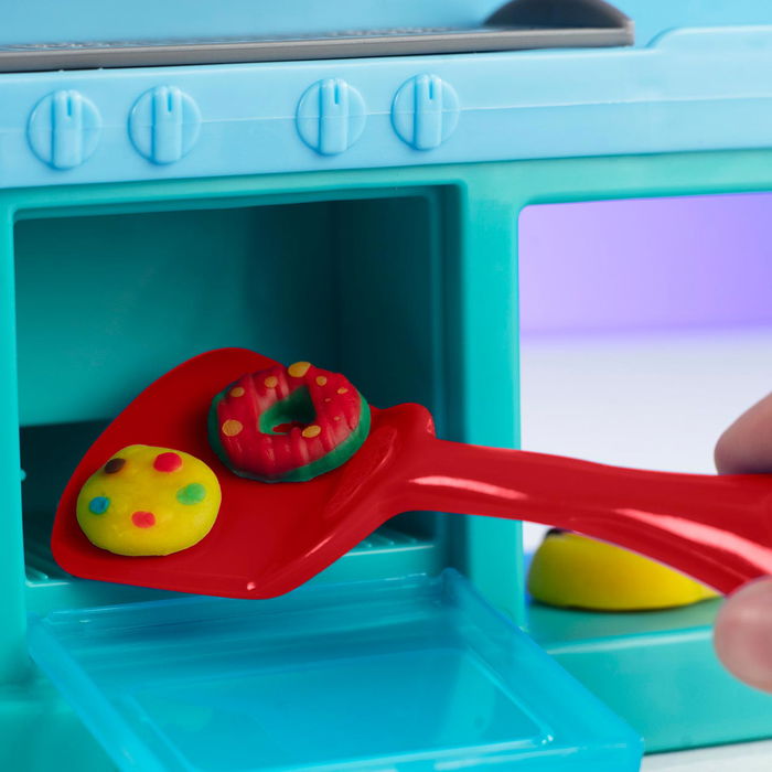 Hasbro Play-Doh Restaurante Divertido F8107 Juego de Cocina con Plastilina y Accesorios para Niños +3 Años