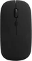 Generico Ratón inalámbrico recargable 2 en 1 Bluetooth + USB 2.4G 1600 DPI Negro